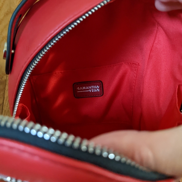 Like new Japan Samantha Vega red mini backpack - Picture 8 of 8